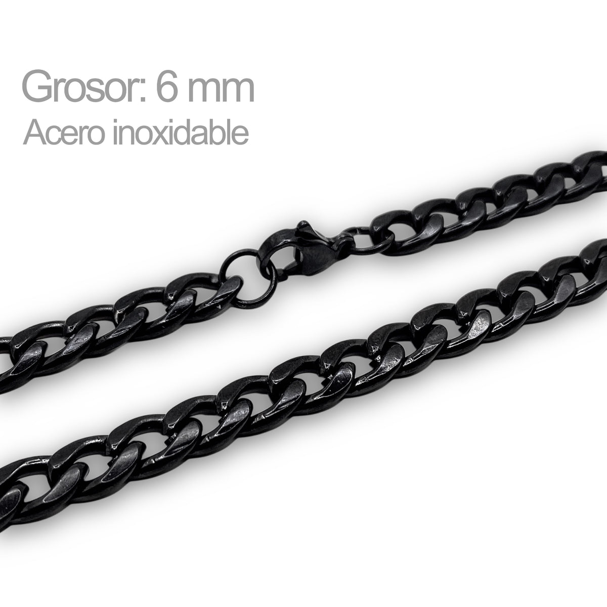 ★CADENA CURVA 6MM★