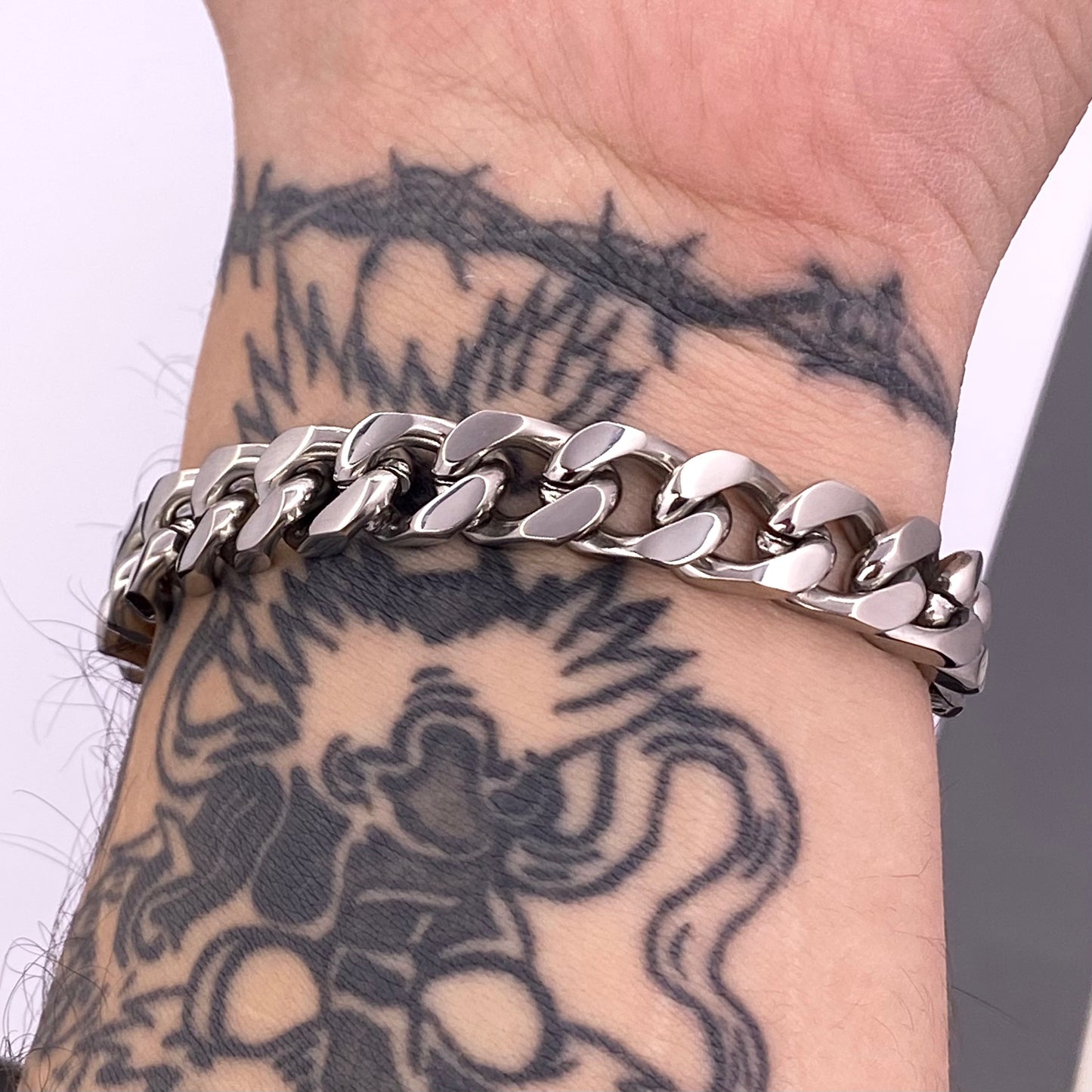 ★ PULSERA CUBANA 9MM ★