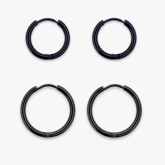 ★BLACK HOOPS★