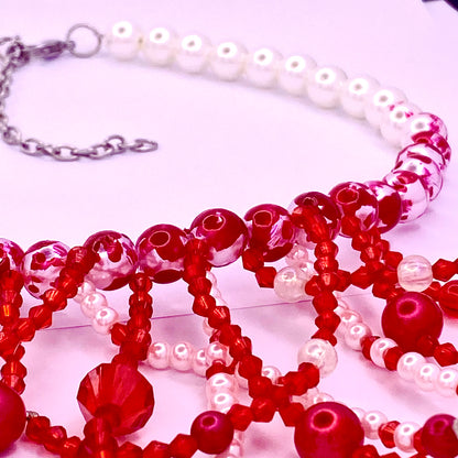 ★BLO0DY PEARL NECKLACE★