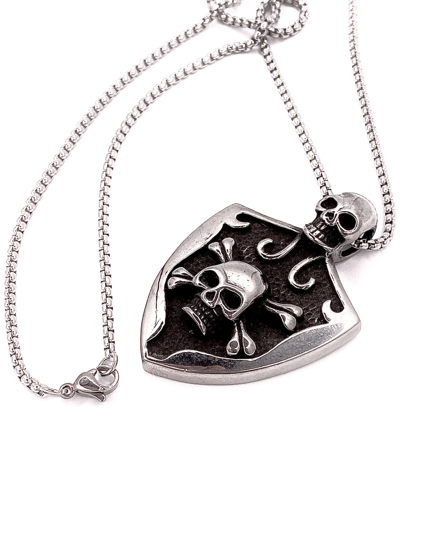 Collar Medalla de Calavera