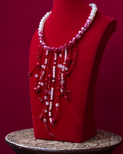 ★BLO0DY PEARL NECKLACE★